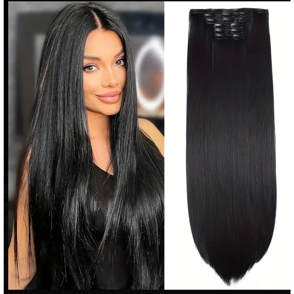 6 piece 20” hair extensions